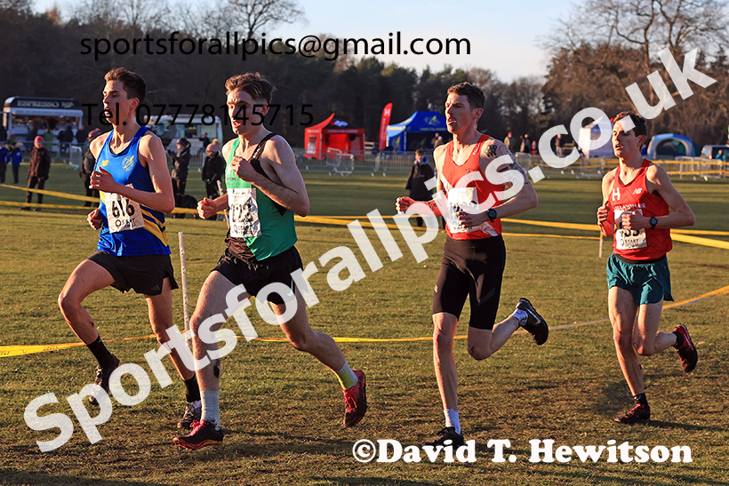 Senior mens 2025 Northern Cross Country Champs, Tatton Park, Knutsford, Cheshire. Photo: David T. Hewitson/Sports for All Pics